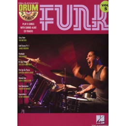 MusicSales HL00699745 - DRUM PLAY-ALONG VOLUME 5 FUNK DRUMS BOOK/CD MusicSales HL00699745 - DRUM PLAY-ALONG VOLUME 5 FUNK DRUMS BOOK/CD