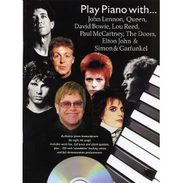 MusicSales AM92009 - PLAY PIANO WITH JOHN LENNON QUEEN DAVID BOWIE LOU... MusicSales AM92009 - PLAY PIANO WITH JOHN LENNON QUEEN DAVID BOWIE LOU...