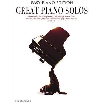 MusicSales AM993564 - GREAT PIANO SOLOS THE BLACK BOOK EASY PIANO EDITION... MusicSales AM993564 - GREAT PIANO SOLOS THE BLACK BOOK EASY PIANO EDITION...