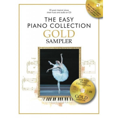 MusicSales CH79651 - EASY PIANO COLLECTION GOLD SAMPLER PF BOOK/CD MusicSales CH79651 - EASY PIANO COLLECTION GOLD SAMPLER PF BOOK/CD