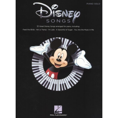MusicSales HL00313527 - DISNEY SONGS PIANO SOLO SONGBOOK PF BK MusicSales HL00313527 - DISNEY SONGS PIANO SOLO SONGBOOK PF BK