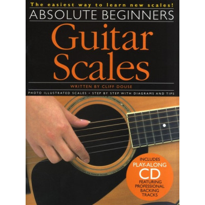 MusicSales AM969672 ABSOLUTE BEGINNERS GUITAR SCALES GTR BOOK/CD MusicSales AM969672 ABSOLUTE BEGINNERS GUITAR SCALES GTR BOOK/CD