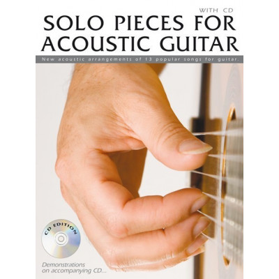 MusicSales AM991353 SOLO PIECES FOR ACOUSTIC GUITAR (CURREY MARK) AGTR... MusicSales AM991353 SOLO PIECES FOR ACOUSTIC GUITAR (CURREY MARK) AGTR...