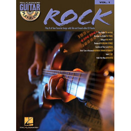 MusicSales HL00699570 GUITAR PLAY-ALONG VOLUME 1 ROCK TAB GTR BOOK/CD MusicSales HL00699570 GUITAR PLAY-ALONG VOLUME 1 ROCK TAB GTR BOOK/CD