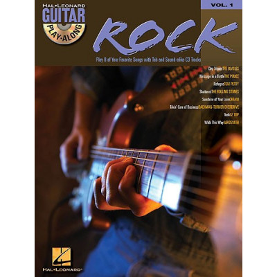 MusicSales HL00699570 GUITAR PLAY-ALONG VOLUME 1 ROCK TAB GTR BOOK/CD MusicSales HL00699570 GUITAR PLAY-ALONG VOLUME 1 ROCK TAB GTR BOOK/CD