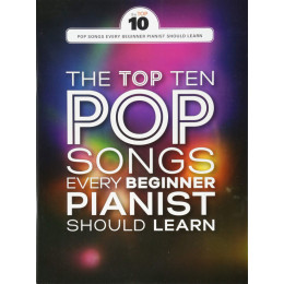 MusicSales AM1012297 - THE TOP TEN POP SONGS EVERY BEGINNER PIANIST SHOULD...