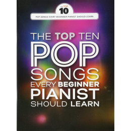 MusicSales AM1012297 - THE TOP TEN POP SONGS EVERY BEGINNER PIANIST SHOULD... MusicSales AM1012297 - THE TOP TEN POP SONGS EVERY BEGINNER PIANIST SHOULD...