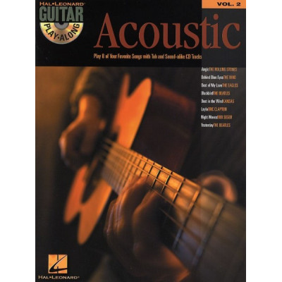 MusicSales HL00699569 - GUITAR PLAY-ALONG VOLUME 2 ACOUSTIC GTR BOOK/CD MusicSales HL00699569 - GUITAR PLAY-ALONG VOLUME 2 ACOUSTIC GTR BOOK/CD
