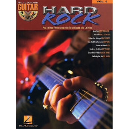 MusicSales HL00699573 - GUITAR PLAY-ALONG VOLUME 3 HARD ROCK GTR BOOK/CD MusicSales HL00699573 - GUITAR PLAY-ALONG VOLUME 3 HARD ROCK GTR BOOK/CD