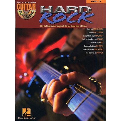 MusicSales HL00699573 - GUITAR PLAY-ALONG VOLUME 3 HARD ROCK GTR BOOK/CD MusicSales HL00699573 - GUITAR PLAY-ALONG VOLUME 3 HARD ROCK GTR BOOK/CD