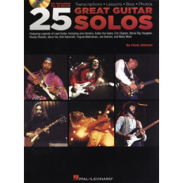 MusicSales HL00699721 - 25 GREAT GUITAR SOLOS TRANSCRIPTIONS LESSONS BIOS... MusicSales HL00699721 - 25 GREAT GUITAR SOLOS TRANSCRIPTIONS LESSONS BIOS...
