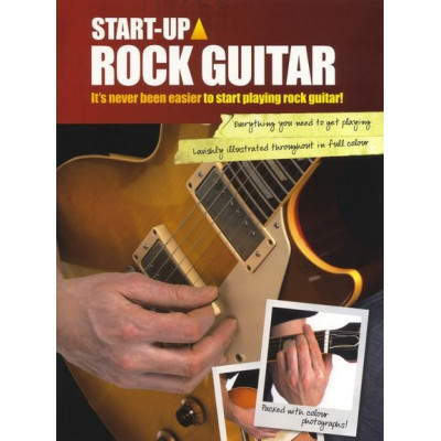 MusicSales AM1002925 - STARTUP ROCK GUITAR GTR BOOK MusicSales AM1002925 - STARTUP ROCK GUITAR GTR BOOK