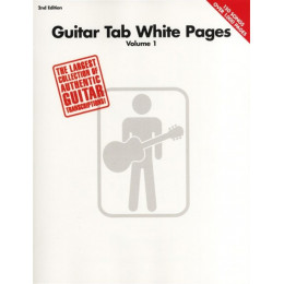 MusicSales HL00690471 - GUITAR TAB WHITE PAGES VOLUME 1 2ND EDITION GTR...
