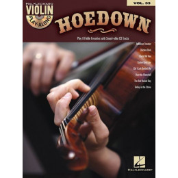 MusicSales HL00102161 - VIOLIN PLAY ALONG VOLUME 33 HOEDOWN VLN BK/CD MusicSales HL00102161 - VIOLIN PLAY ALONG VOLUME 33 HOEDOWN VLN BK/CD