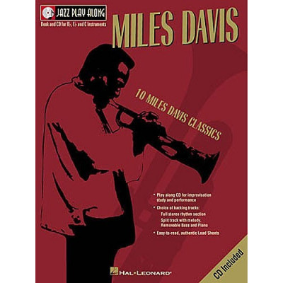 MusicSales HL00841645 - JAZZ PLAY ALONG VOLUME 2 MILES DAVIS CLASSICS BFLATINST... MusicSales HL00841645 - JAZZ PLAY ALONG VOLUME 2 MILES DAVIS CLASSICS BFLATINST...