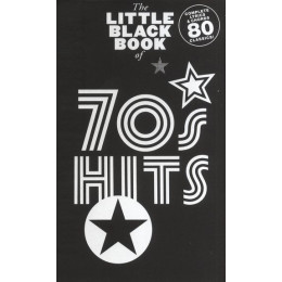 MusicSales AM996919 - THE LITTLE BLACK BOOK OF 70S HITS LYRICS & CHORDS...