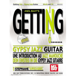 MusicSales MLB20273BCD - GETTING INTO GYPSY JAZZ GUITAR GTR BOOK/CD MusicSales MLB20273BCD - GETTING INTO GYPSY JAZZ GUITAR GTR BOOK/CD