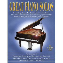 MusicSales AM89684 - GREAT PIANO SOLOS THE PLATINUM BOOK PF SOLO BOOK MusicSales AM89684 - GREAT PIANO SOLOS THE PLATINUM BOOK PF SOLO BOOK