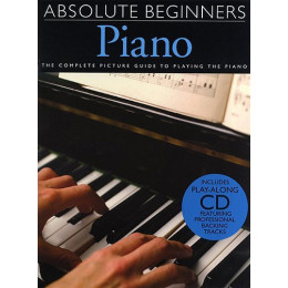 MusicSales AM986425 - ABSOLUTE BEGINNERS PIANO BOOK ONE PF BOOK/CD