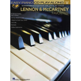 MusicSales HL00311837 - EASY PIANO CD PLAY-ALONG VOLUME 24 LENNON/MCCARTNY... MusicSales HL00311837 - EASY PIANO CD PLAY-ALONG VOLUME 24 LENNON/MCCARTNY...
