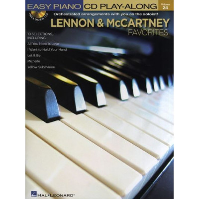 MusicSales HL00311837 - EASY PIANO CD PLAY-ALONG VOLUME 24 LENNON/MCCARTNY... MusicSales HL00311837 - EASY PIANO CD PLAY-ALONG VOLUME 24 LENNON/MCCARTNY...