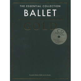 MusicSales CH79794 BALLET GOLD ESSENTIAL COLLECTION PIANO BOOK/CD MusicSales CH79794 BALLET GOLD ESSENTIAL COLLECTION PIANO BOOK/CD