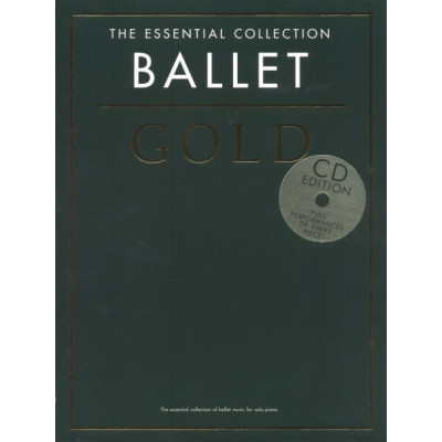 MusicSales CH79794 BALLET GOLD ESSENTIAL COLLECTION PIANO BOOK/CD MusicSales CH79794 BALLET GOLD ESSENTIAL COLLECTION PIANO BOOK/CD