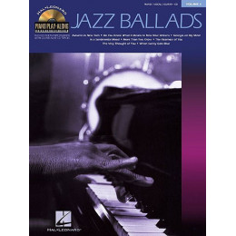 MusicSales HL00311073 PIANO PLAY-ALONG VOLUME 2 JAZZ BALLADS PVG PF BOOK/CD
