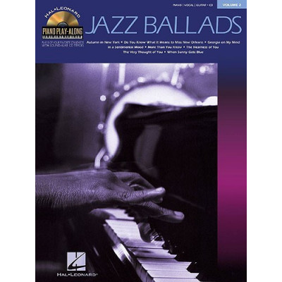 MusicSales HL00311073 PIANO PLAY-ALONG VOLUME 2 JAZZ BALLADS PVG PF BOOK/CD MusicSales HL00311073 PIANO PLAY-ALONG VOLUME 2 JAZZ BALLADS PVG PF BOOK/CD