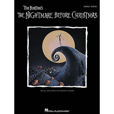 MusicSales HL00312488 TIM BURTON THE NIGHTMARE BEFORE CHRISTMAS PVG MusicSales HL00312488 TIM BURTON THE NIGHTMARE BEFORE CHRISTMAS PVG