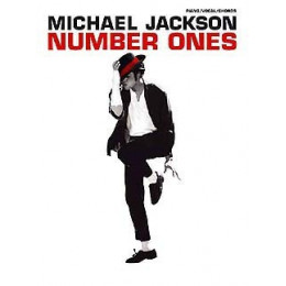MusicSales PFM0407 JACKSON MICHAEL NUMBER ONES PIANO VOCAL GUITAR BOOK