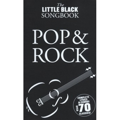 MusicSales AM986172 THE LITTLE BLACK SONGBOOK POP AND ROCK LYRICS & CHORDS... MusicSales AM986172 THE LITTLE BLACK SONGBOOK POP AND ROCK LYRICS & CHORDS...