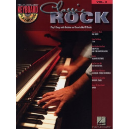 MusicSales HL00699877 KEYBOARD PLAY-ALONG VOLUME 3 CLASSIC ROCK KBD BOOK/CD