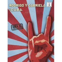MusicSales AM1004916 - RODRIGO Y GABRIELA & C.U.B.A. AREA 52 GUITAR TABLATURE MusicSales AM1004916 - RODRIGO Y GABRIELA & C.U.B.A. AREA 52 GUITAR TABLATURE