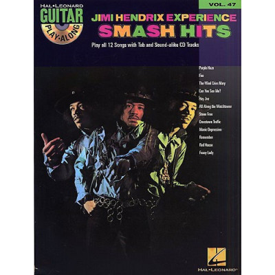 MusicSales HL00699723 - Guitar Play-Along Volume 47: Jimi Hendrix Experience... MusicSales HL00699723 - Guitar Play-Along Volume 47: Jimi Hendrix Experience...