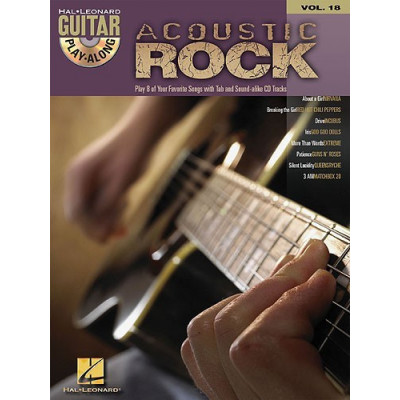 MusicSales HL00699577 - GUITAR PLAY ALONG VOLUME 18 ACOUSTIC ROCK GTR TAB... MusicSales HL00699577 - GUITAR PLAY ALONG VOLUME 18 ACOUSTIC ROCK GTR TAB...