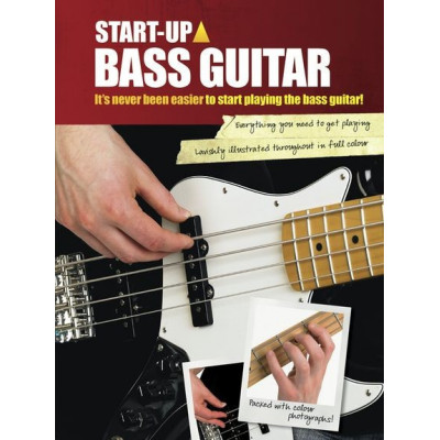 MusicSales AM1002914 - STARTUP BASS GUITAR BGTR BOOK