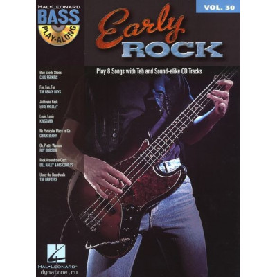 MusicSales HL00701184 - BASS PLAY ALONG VOLUME 30 EARLY ROCK BGTR BK/CD MusicSales HL00701184 - BASS PLAY ALONG VOLUME 30 EARLY ROCK BGTR BK/CD