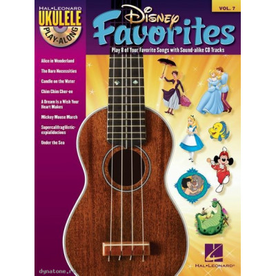 MusicSales HL00701724 - UKULELE PLAY ALONG VOLUME 7 DISNEY FAVORITES UKE... MusicSales HL00701724 - UKULELE PLAY ALONG VOLUME 7 DISNEY FAVORITES UKE...