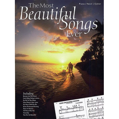 MusicSales HLE90002341 - THE MOST BEAUTIFUL SONGS EVER PVG MusicSales HLE90002341 - THE MOST BEAUTIFUL SONGS EVER PVG
