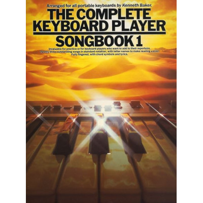 MusicSales AM39116 - THE COMPLETE KEYBOARD PLAYER SONGBOOK 1 MELODY LYRICS... MusicSales AM39116 - THE COMPLETE KEYBOARD PLAYER SONGBOOK 1 MELODY LYRICS...