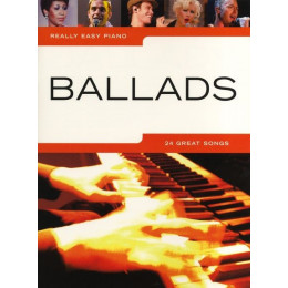 MusicSales AM982751 - REALLY EASY PIANO BALLADS PF SOLO BOOK