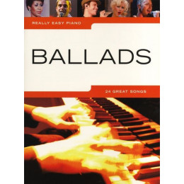 MusicSales AM982751 - REALLY EASY PIANO BALLADS PF SOLO BOOK MusicSales AM982751 - REALLY EASY PIANO BALLADS PF SOLO BOOK