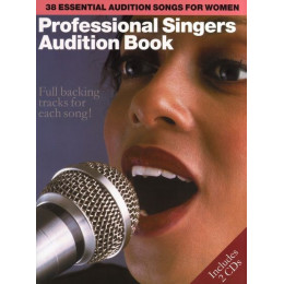 MusicSales AM966680 - PROFESSIONAL SINGERS AUDITION BOOK WOMEN PVG BOOK/2CD