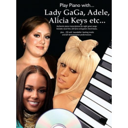 MusicSales AM1002749 - PLAY PIANO WITH LADY GAGA ADELE ALICIA KEYS ETC... MusicSales AM1002749 - PLAY PIANO WITH LADY GAGA ADELE ALICIA KEYS ETC...