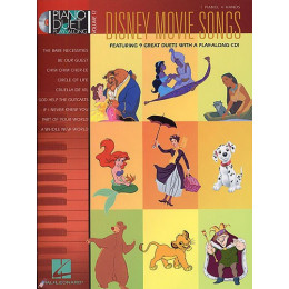 MusicSales HL00290559 - PIANO DUET PLAY-ALONG VOLUME 12 DISNEY MOVIE SONGS... MusicSales HL00290559 - PIANO DUET PLAY-ALONG VOLUME 12 DISNEY MOVIE SONGS...