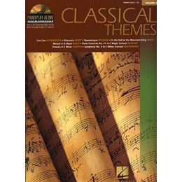 MusicSales HL00311079 PIANO PLAY-ALONG VOLUME 8 CLASSICAL THEMES PF BOOK/CD MusicSales HL00311079 PIANO PLAY-ALONG VOLUME 8 CLASSICAL THEMES PF BOOK/CD