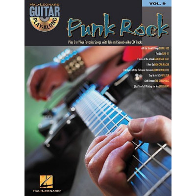 MusicSales HL00699576 GUITAR PLAY-ALONG VOLUME 9 PUNK ROCK GUITAR TAB BOOK/CD MusicSales HL00699576 GUITAR PLAY-ALONG VOLUME 9 PUNK ROCK GUITAR TAB BOOK/CD