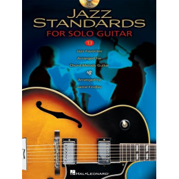 MusicSales HL00700174 JAZZ STANDARDS FOR SOLO GUITAR GTR BOOK/CD MusicSales HL00700174 JAZZ STANDARDS FOR SOLO GUITAR GTR BOOK/CD