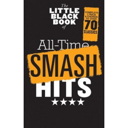 MusicSales AM1005719 THE LITTLE BLACK BOOK OF ALL-TIME SMASH HITS LC BOOK